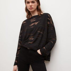 NWT ALL SAINTS DEVORE RITA TEE